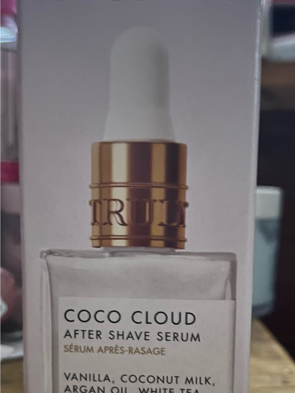 TRULY Coco Cloud After Shave Serum – White & Gold